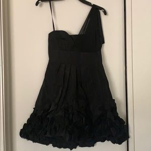 One shoulder cocktail dress